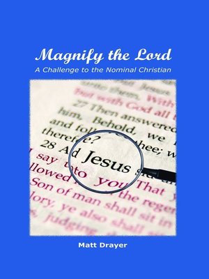 cover image of Magnify the Lord